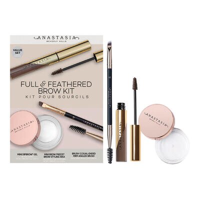 Kit de Sobrancelhas Anastasia Beverly Hills Full & Feathered Brow Kit